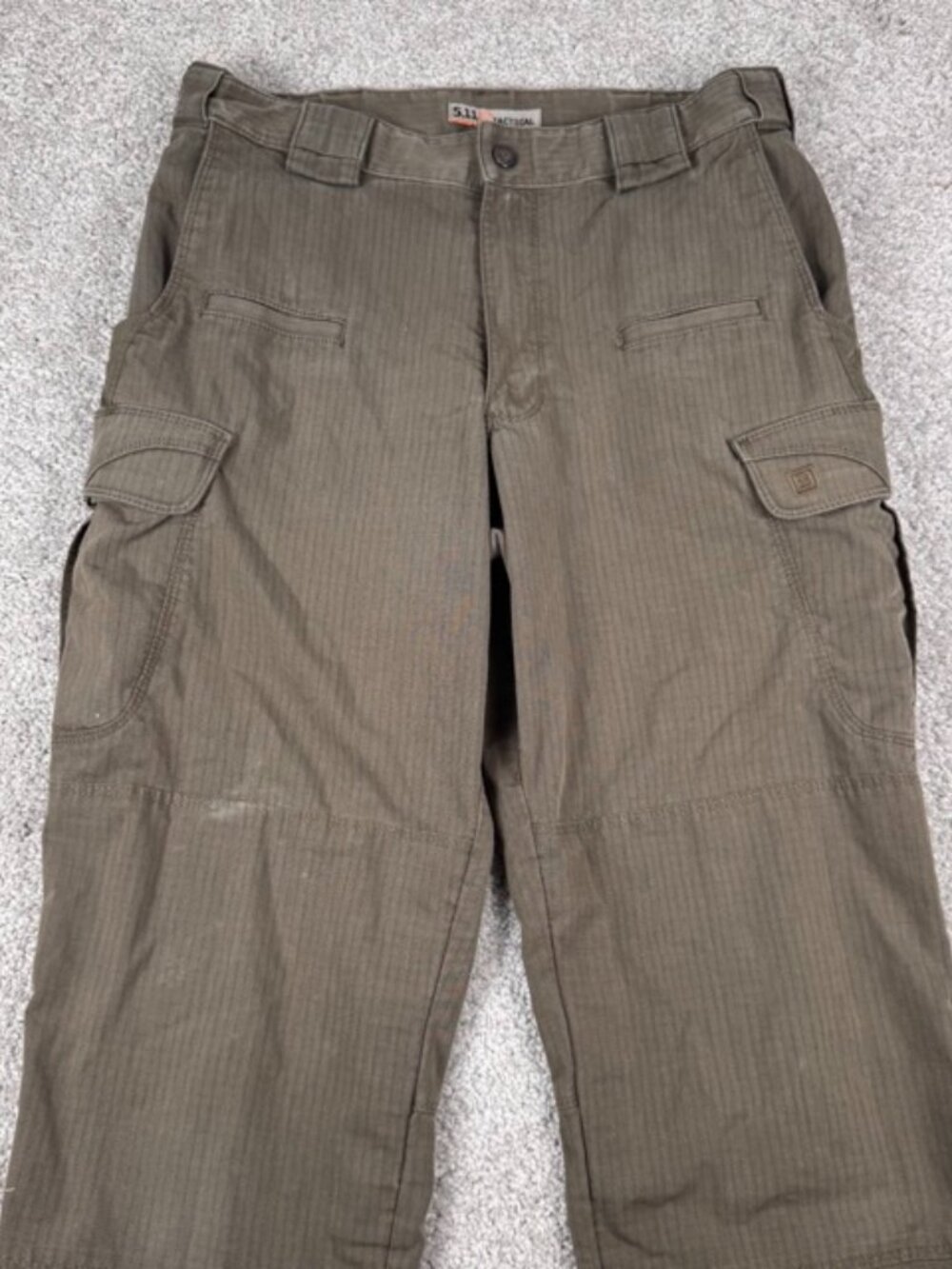 5.11 Tactical Cargo Pants Mens 32x31 Army Green Ripstop Stretch Stryke TDU